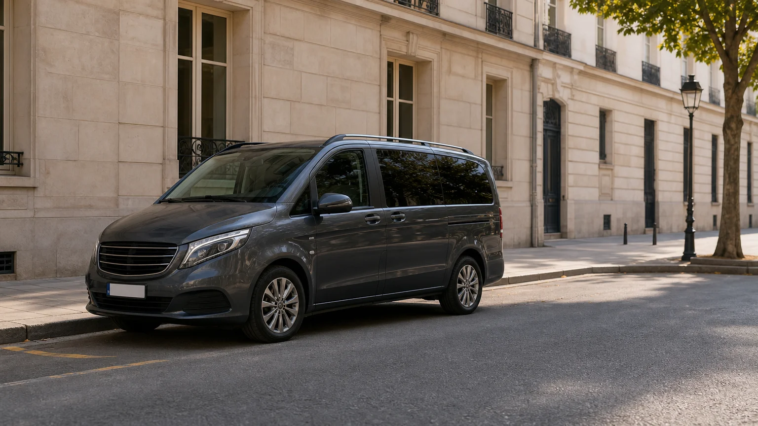 Taxi van 6 places à Paris pour familles et groupes